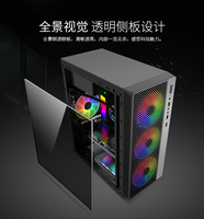 Boîtier et tour d'ordinateur ATX OEM d'usine pour le jeu Boîtier pour ordinateur de jeu de haute qualité Boîtier pour ordinateur de jeu avec RGB