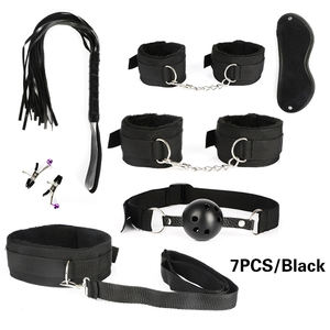 34 piezas juguetes sexuales Bdsm juguetes sexuales kit PU Bondage Gear Set SM esposas pezón abrazadera adultos sexy juguetes 18 para parejas - Product Image 2