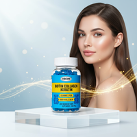 Complément alimentaire en bonbons mous à la biotine, au collagène et aux protéines, végétalien, pur, original OEM, pour les cheveux et les ongles
