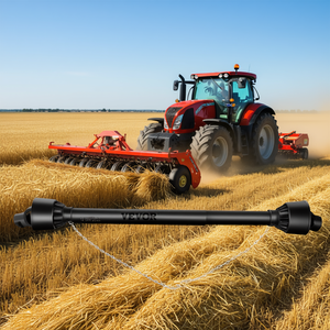 Eje de transmisión Vevor para tractor, 1 3/8 pulgadas, 6 estrías, negro, longitud de 39-55 pulgadas, para desbrozadora, cortadora de césped, cortadora rotativa - Product Image 2