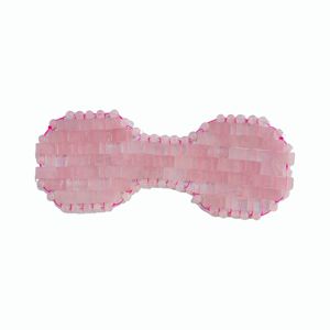 Masajeador de cuarzo rosa con compresa fría reutilizable, almohadilla de jade para ojos - Product Image 3