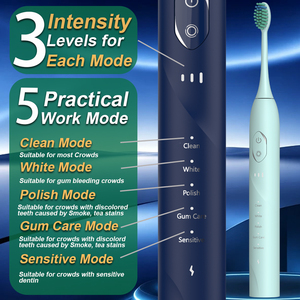 Cepillo de Dientes Eléctrico <span class=keywords><strong>Mir</strong></span> T100, Cepillo de Dientes Sónico Recargable, Inteligente, Automático, Impermeable, Producto Más Vendido - Product Image 2