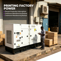 Mobiler Yunnei Silent Dieselgenerator 40kW 50kW für Kleinbetriebe 400V 230V Wassergekühlt mit ATS Autostart Direktexport