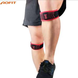 Genouillères ajustables avec stabilisateurs rotuliens et sangle de soutien en TPE pour le soulagement des douleurs au genou - Product Image 5