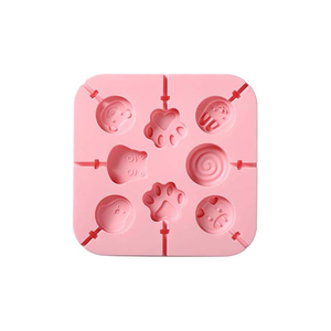 Custom Cooking Sweet Cartoon <b>Silicone</b> Non-Stick Eco-Friendly Dishwasher Safe 3D Lollipop Candy Jelly <b>Baking</b> Cake Mold Homemade - Product Image 1