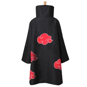 เสื้อคลุมการ์ตูนญี่ปุ่นอะนิเมะ Akatsuki เสื้อคลุมฮาโลวีนเสื้อคลุม Itachi A-107คอสเพลย์ - Product Image 2