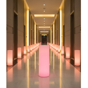 Lampes <span class=keywords><strong>de</strong></span> <span class=keywords><strong>jardin</strong></span> solaires à pilier LED pour l'aménagement paysager extérieur, <span class=keywords><strong>jardin</strong></span> <span class=keywords><strong>de</strong></span> villa dans un style minimaliste Caractéristique avec étanchéité - Product Image 2