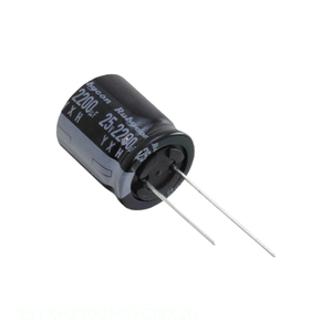 ตัวเก็บประจุเรเดียล2200 UF 2200 uF 20% 25V ฝาครอบ25YXH2200MEFC18X20สารส้ม - Product Image 1
