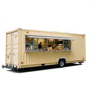 ร้านกาแฟคาเฟ่ร่วมสมัย บาร์คอนเทนเนอร์ขนส่งสินค้า - เหล็กชุบสังกะสีแข็งแรง ใช้พื้นที่ได้อย่างมีประสิทธิภาพ - Product Image 1