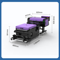 Printer DTF Pro Berwarna Ukuran A3 Xp600 untuk Semua Jenis Kain