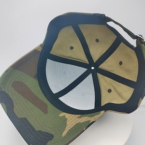 Logo personalizzato ricamato 3D elegante mimetico resistente e con chiusura posteriore regolabile cappello da Baseball strutturato all'ingrosso - Product Image 4