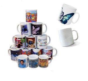 Tasses personnalisées Auplex 11oz en gros, tasses à sublimation bon marché, revêtement blanc pour les entreprises - Product Image 3