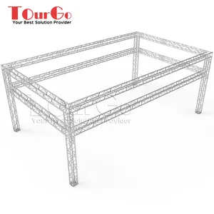 aluminum lighting truss/trade show truss display/tower truss system on sale