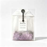 Sels de bain relaxants et rafraîchissants au sel de mer Brinelume, thé de bain, sachet filtrant en nylon, cadeau spa aromathérapie, soin du corps