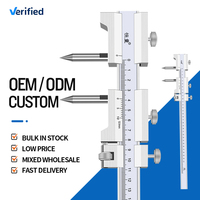 Hengliang 0-300mm Double Aiguille Marquage Vernier Pieds à coulisse Outil de mesure en acier inoxydable de haute précision