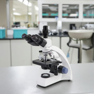 핫 세일 NK-60T WF10x/18mm 삼안 생물학 현미경, 더블 레이어 기계 단계 4 중 코 - Product Image 4