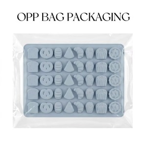 Molde de silicona para dulces con forma de pastelitos de dibujos animados, 40 cavidades, tamaño pequeño, grado alimenticio, antiadherente, libre de BPA, para decoración. - Product Image 2