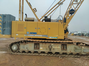 รถเครนตีนตะขาบ XCMG 75 ตัน ปี <span class=keywords><strong>2019</strong></span> พร้อมถ่วงน้ำหนักเต็มรูปแบบ, จิ๊บ, ระบบปลดเร็ว และใบรับรอง - Product Image 4