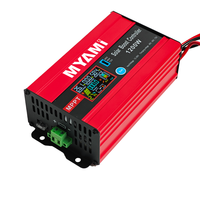 Contrôleur de charge solaire MPPT MYAMi 1200W 48V/60V/72V réglable 12-60V 30A avec affichage LCD et convertisseur DC-DC Boost