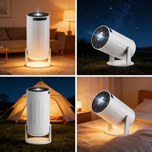 Mini Proyector Android X8max, Diseño Portátil, Full HD 720p, LED LCD, Proyector de Cine en Casa, Perfecto para Películas y Presentaciones - Product Image 5