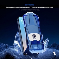 Protection d'écran en verre trempé saphir pour iPhone 16 Series, film de confidentialité HD résistant aux rayures et aux traces de doigts