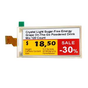 Low Power 3.5 Inch Four Color Electronic Shelf Label E-Paper Display 184*384 - Product Image 3