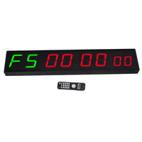 Temporizador Comercial para Gimnasio, 8 Dígitos LED, Temporizador de Intervalos, Equipo de Entrenamiento Grande para Gimnasio
