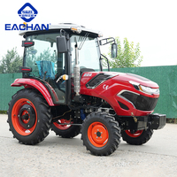 Tracteurs agricoles multifonctionnels EACHAN, les plus vendus, 80 CV, diesel, pour labour et travail du sol, avec cabine, pour rizières