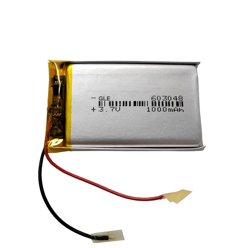 Li-polymer Model 603048 1000mah Bluetooth Headset Li-ion Battery 3.7 V 1000mah Lipo Battery