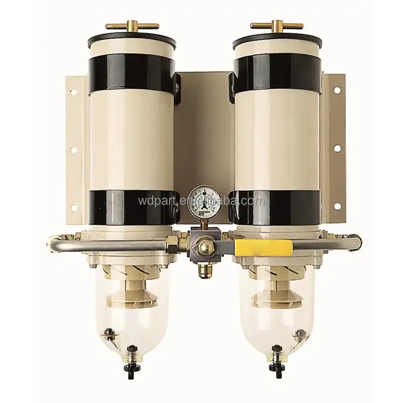 Yedek yeni 75/1000FHX deniz yakıt su ayırıcı montaj çift 1000FG Racor dizel jeneratör motor yedek parçaları için