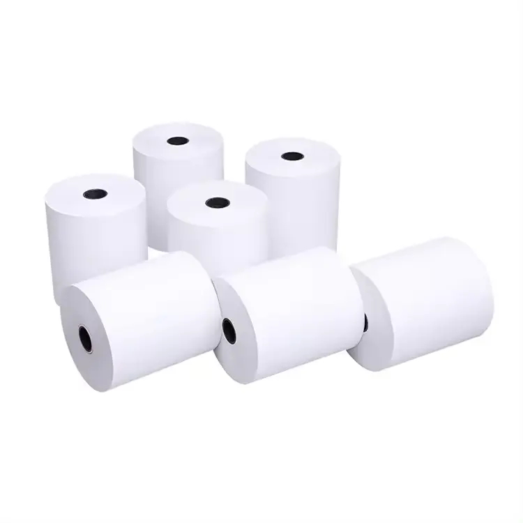 Hot Sale Factory Direct Price 80*80mm Large Tube Core Thermal Paper Cash Register Paper Roll For Print Bill Pos Receipt Printing