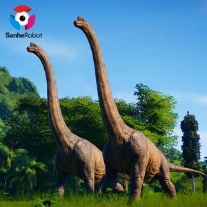 Dinosaurio Animatrónico Realista de Tamaño Natural (15 m), <span class=keywords><strong>Robot</strong></span> Dinosaurio Móvil para Interiores/Exteriores, Simulación de Dinosaurio para Parques de Diversiones - Product Image 1