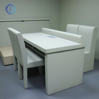 Ensemble complet de protection souple anti-collision en mousse nano imperméable pour table, chaise, lit et toilettes pour salle d'examen médical