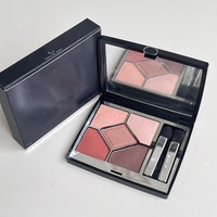 Palette de fards à paupières de marque célèbre, haute qualité, 5 couleurs métalliques, haute pigmentation, cosmétiques en gros