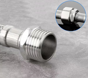 Pas cher prix G1/2 pouces <span class=keywords><strong>femelle</strong></span> filetage mâle salle <span class=keywords><strong>de</strong></span> bain tuyau d'extension <span class=keywords><strong>de</strong></span> robinet <span class=keywords><strong>Flexible</strong></span> Tubes flexibles en acier inoxydable - Product Image 3