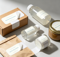 Étiquettes adhésives imperméables et résistantes à l'huile pour l'emballage d'huiles de cuisson (noix de coco, olive, avocat) – Étiquettes personnalisées pour bouteilles d'huiles alimentaires