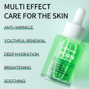 Sérum réparateur de teint boosté, soin de la peau à l'arbre à thé, sérum de peptides, éclaircissant, acide hyaluronique, sérum PDRN ADN de saumon pour le visage - Product Image 4