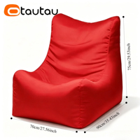 Housse de pouf flottant OTAUTAU sans rembourrage pour piscine extérieure, canapé-lit, sac de plage, pouf de jardin, salon SF084