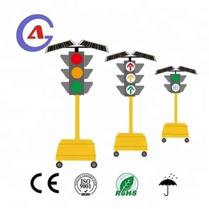 Semáforo Solar Inalámbrico con Sensor de Radar para Construcción de Carreteras - Product Image 4