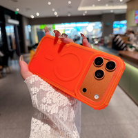 Coque de téléphone de luxe antichoc à chargement magnétique sans fil, vente directe usine pour iPhone 17 16 Pro Max