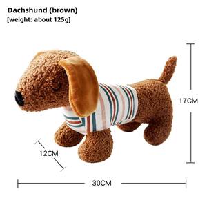 Juguete duradero para perros Dachshund, de peluche, ecológico, con sonido, para masticar y limpiar los dientes, ideal para el autoentretenimiento. ¡Producto popular transfronterizo para mascotas! - Product Image 6