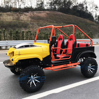 Buggy électrique de haute qualité et tendance, mini jeep Willys 2 places, couleur personnalisée, fabriqué en Chine, buggy 4x4 tendance