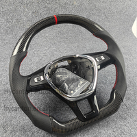 Meilleures ventes mondiales - Volant de voiture en cuir perforé en fibre de carbone pour VW Passat Tiguan Polo Lamando Golf Sagitar