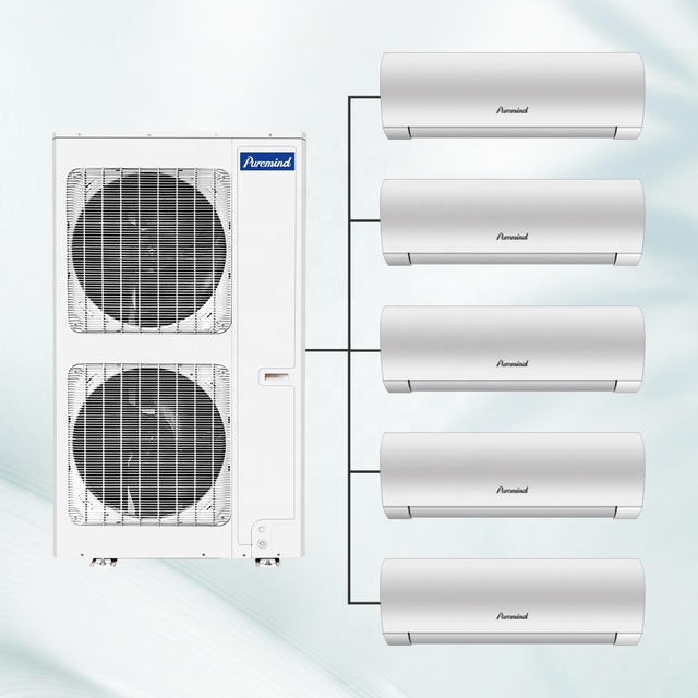Hot Quote Gree Commercial Central Air Conditioning Residential Ceiling Mount Duct Type Cassette Home Multi Split Units System