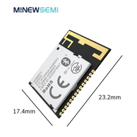 MS88SF21 NRF52840 Stabilitas Tinggi untuk Modul Bluetooth Multi-Sertifikasi Mendukung Modul USB & Mesh Ble