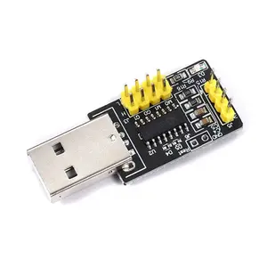 CH9329 מודול UART/TTL יציאת סדרתית ל-USB מקלדת מלאה עכבר ללא מנהל תיבת פיתוח משחקים