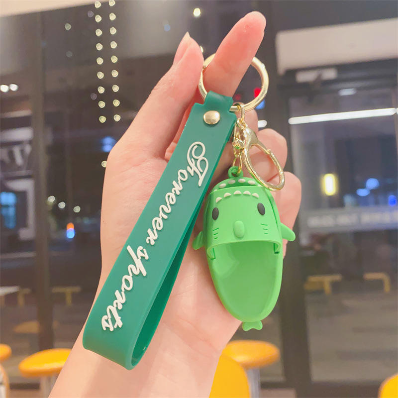 รองเท้าแตะฉลาม -สีเขียว