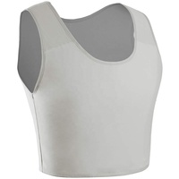 Harnais de compression classique personnalisé, respirant, en spandex fin, sans manches, pour transgenres FTM et lesbiennes, avec maintien ferme