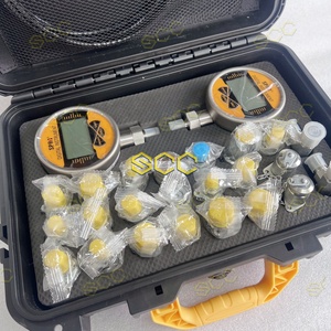 ชุดเครื่องทดสอบเกจวัดแรงดันไฮดรอลิก3/4/5มาตรวัดเครื่องขุดดิจิตอลพร้อมขั้วต่อที - Product Image 5