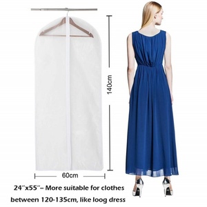 Fashionable <b>Plastic</b> PEVA Garment <b>Bag</b> Dustproof Cover <b>for</b> Closet Clothes Storage Hot Factory <b>Sale</b> Dust Cover <b>for</b> Suits - Product Image 2